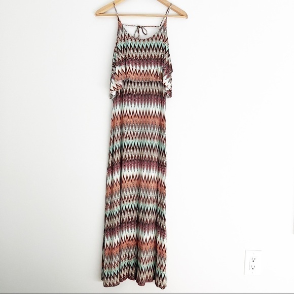 Minty Maxi Dress Spaghetti Straps Small - Picture 10 of 10